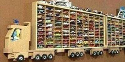 Детская полка для машинок