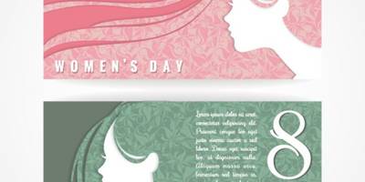 Баннер на 8 марта (2шт)