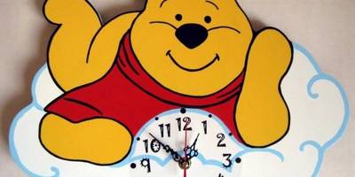 Часы детские с винни пухом