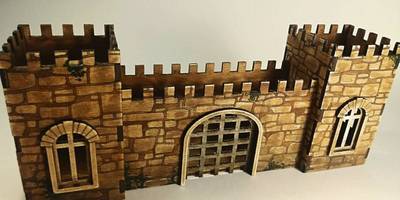 Подставка для канцелярии в форме настоящей крепости