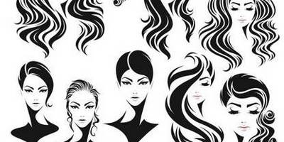 8 марта силуэты женских лиц