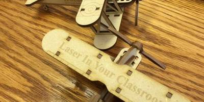 Самолет биплан 4