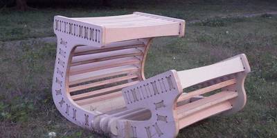 Кресло качалка парта