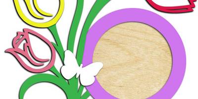 8 марта фоторамка подарочная 17