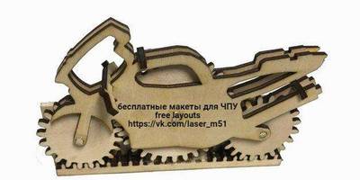 Сборная модель Спортивного мотоцикла 70