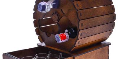 Минибар бочка для вина