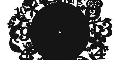 Часы зверюшки