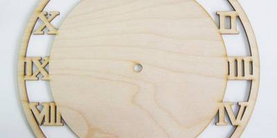 Часы заготовка римские цифры