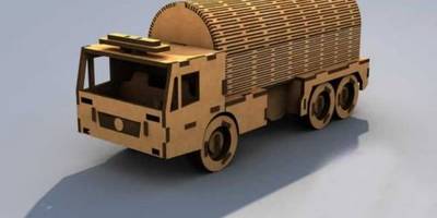 Автомобиль puzzle pipa