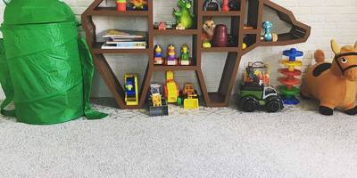 Детская полка медведь