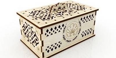 Шкатулка с гребешком для 8 марта