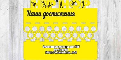 Медальница "Наши достижения" 53