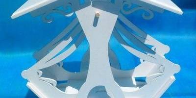 Кукольная мебель - качели двойные