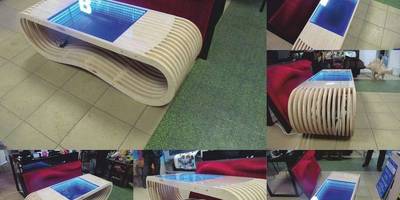 Параметрический стол с бесконечностью