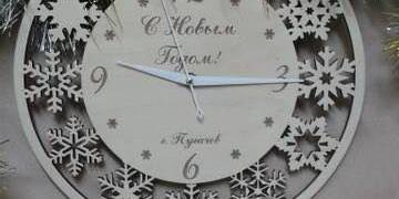Часы новогодние часы