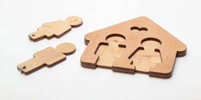 Ключница человечки