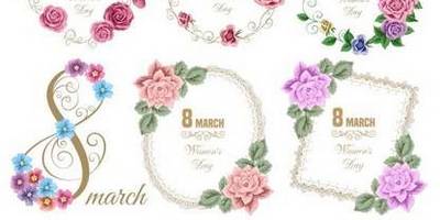 8 марта векторные изображения