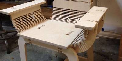 Стул гибкий рез