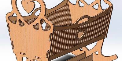 Кроватка для куклы