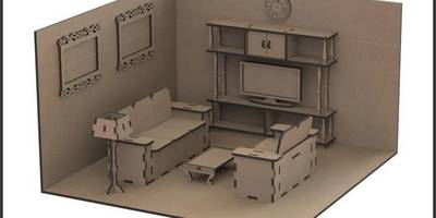 Кукольная мебель - комната