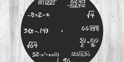 Часы заготовка форумулы вместо цифр