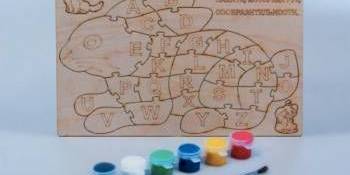 Алфавит английский кролик