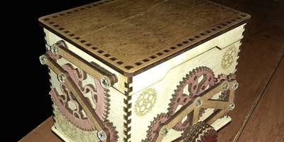 Шкатулка шестерни