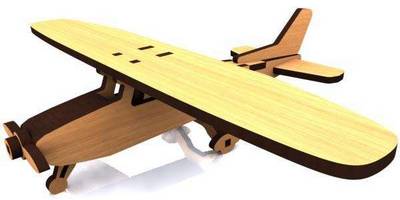 Самолет с винтом 120