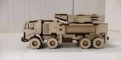 Сборная модель Панцирь С1 129