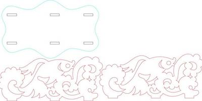 Салфетница рыбки