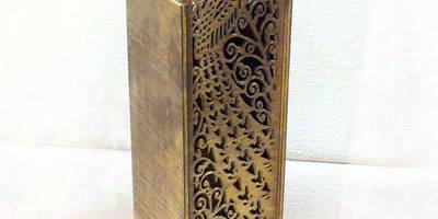 Коробка для бутылки птица