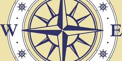 Часы компас основа