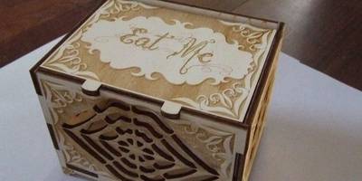 Шкатулка декоративная eat me