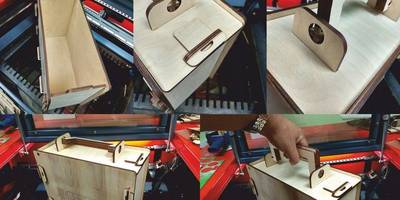 Ящик с ручкой для лобзика