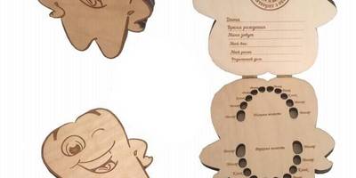 Шкатулка футляр для зуба