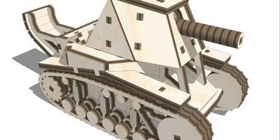 Танк из фанеры