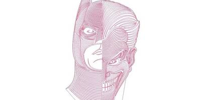 Led светильник бетмен и джокер