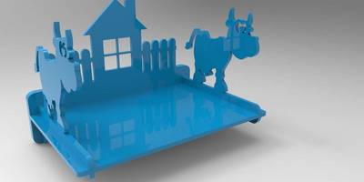 Детская полка коровы