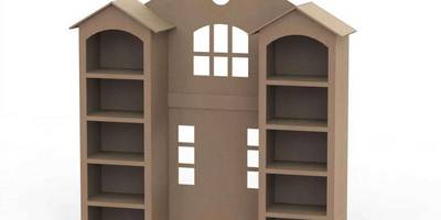 Детская полка дом 5 этажей