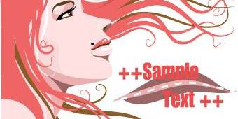 Портрет красноволосой девушки