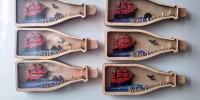 Магнит алые паруса на 8 марта