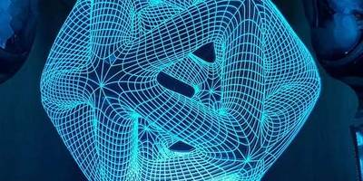 Led светильник абстракция