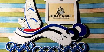 Медальница Парусный спорт 60