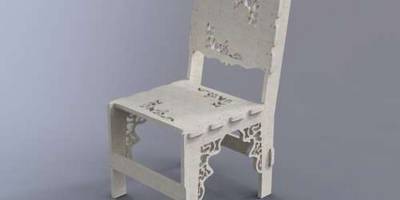 Стол и стул ажурный