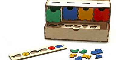 Сортер волшебный комодик