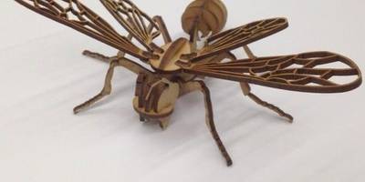Сборная объемная модель пчелы