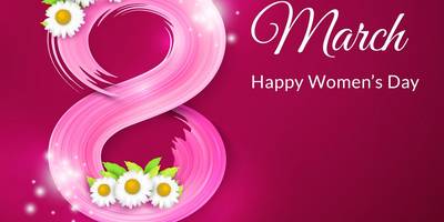 Дизайн 8 марта женский день 4