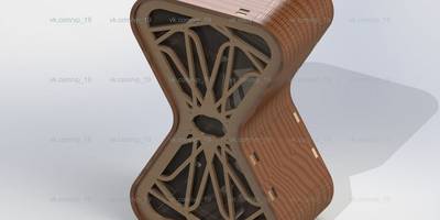 Копилка в форме песочных часов