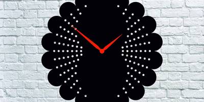 Часы геометрика №6