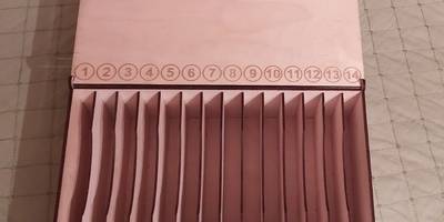 Шкатулка cell phone storage box for classroom